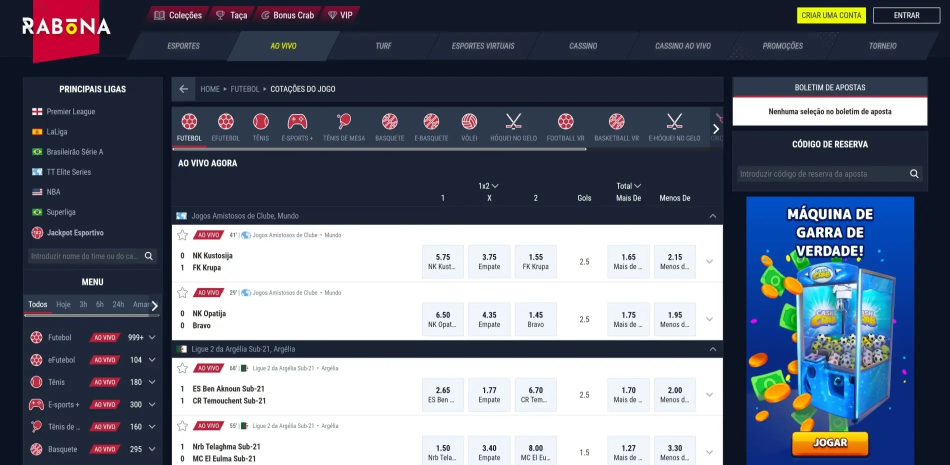 Rabona Apostas ao Vivo Rabona Apostas ao vivo