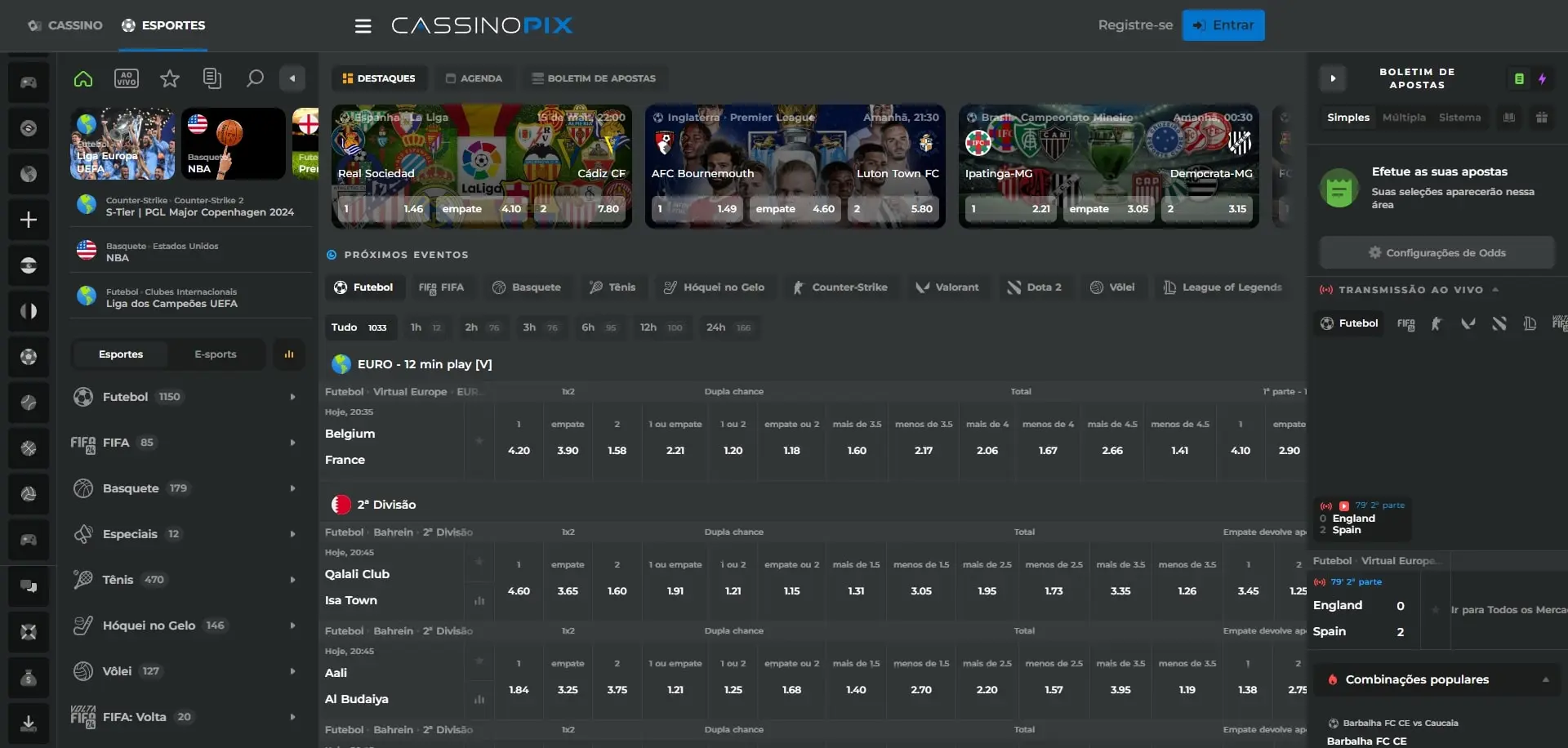 Site da CassinoPix