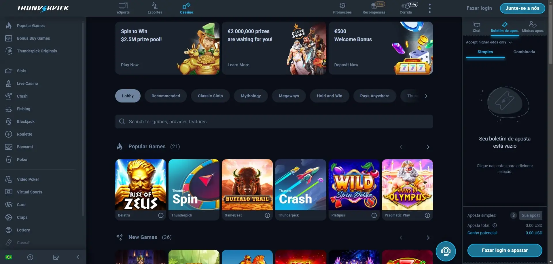 Cassino Thunderpick Thunderpick Cassino