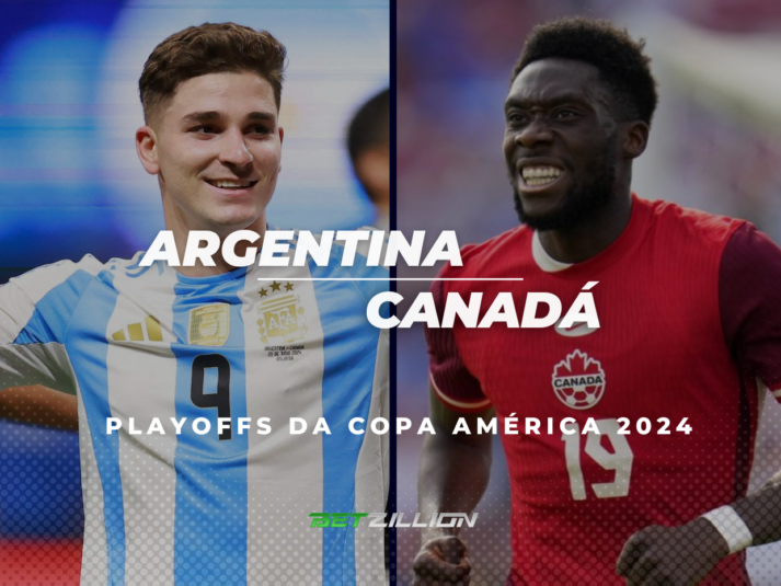 Argentina Vs. Canadá - prognósticos de apostas e probabilidades de vitória (Playoffs da Copa América 2024)