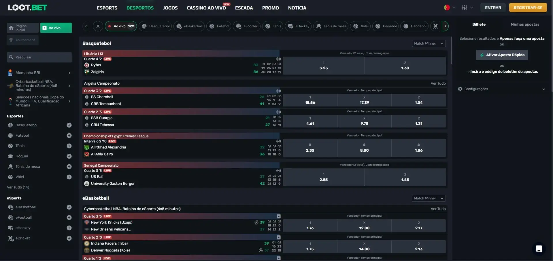 Apostas ao Vivo Loot.Bet Apostas ao Vivo Loot.bet