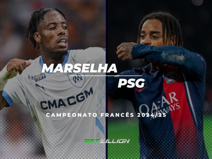 Previsões e probabilidades de apostas Marseille vs Paris Saint-Germain (French Ligue 1 2024/25)