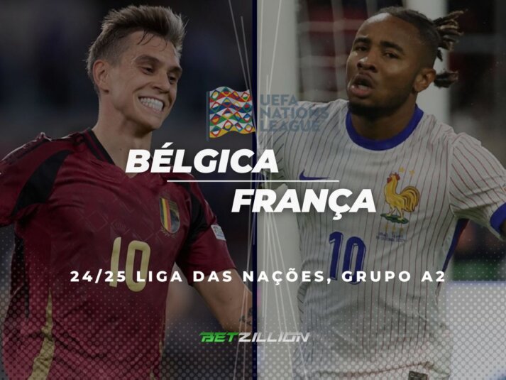 Bélgica Vs. França - prognósticos e probabilidades de apostas (Nations League 2024-25 Group A2)