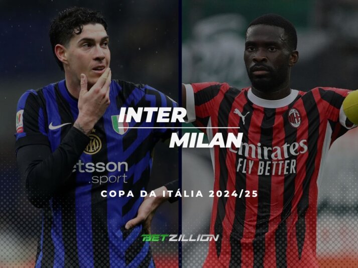 Copa da Itália 24-25, dicas de apostas Inter – Milan Previsões e probabilidades de apostas Inter Vs. Milan (semifinal da Copa da Itália 2024-25)