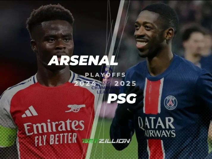 Playoffs da UCL 24-25, dicas de apostas Arsenal – PSG Arsenal Vs. Previsões e probabilidades de apostas de Paris Saint-Germain (Playoffs da Liga dos Campeões da UEFA 2024/25)