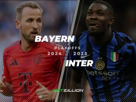 UCL Playoffs 24 25 Bayern Inter